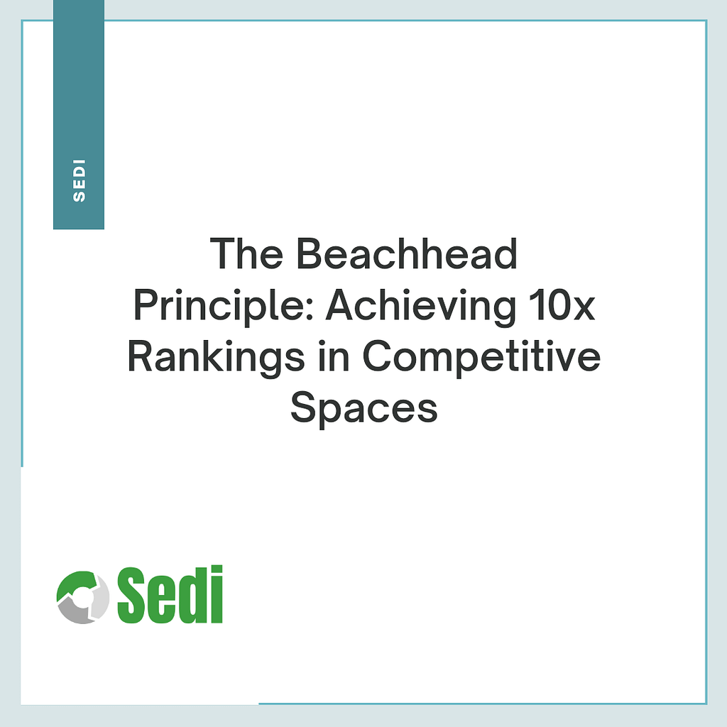 Beachhead Principle